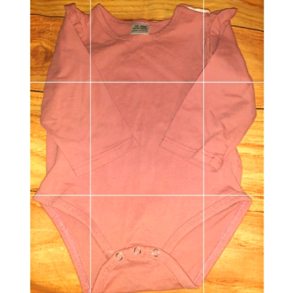Blush Rose Leotard Onesie